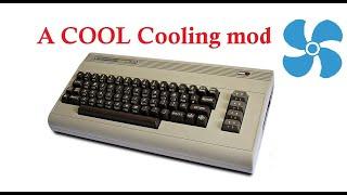 Commodore 64 - A Cool Cooling mod: fan installation.