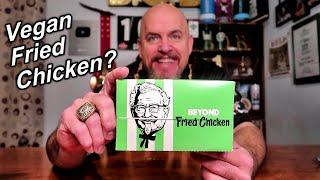 KFC Beyond Crispy Fried Chicken Food Review - VEGAN FRIED CHICKEN?