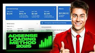 AdSense Loading Method 2025: Earn $1,000 Daily with Google AdSense