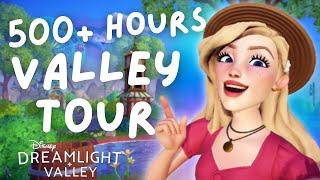 VALLEY TOUR  I played 500+ HOURS of Disney Dreamlight Valley