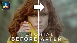 Before/After Wipe Slide Reveal Transition in Davinci Resolve