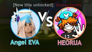 『Heorua Family』EVA VS HEORUA @Heorua  | Blox Fruits