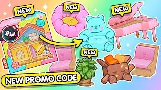 NEW JELLY FURNITURE IN AVATAR WORLD // PROMO CODE // HAPPY GAME WORLD