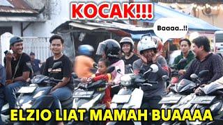 NGAKAK !! ELZIO LIAT MAMAH BAAAA..