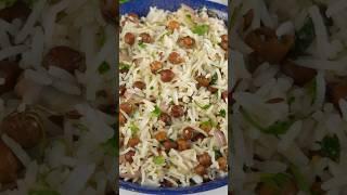 Black Chickpeas Rice #shorts #asmr #rice #nirmlanehrarecipes