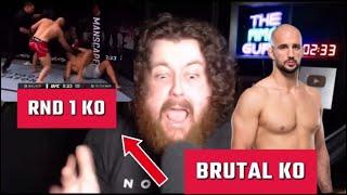 MMA Guru reacts to brutal KO from Volkan Oezdemir over Johnny Walker