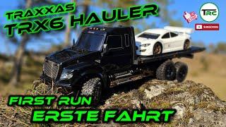 Traxxas TRX6 Ultimate RC Hauler 6x6 1:10 RtR - Erste Fahrt | First Run