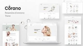 Corano - Jewellery Theme for WooCommerce WordPress | Themeforest Website Templates and Themes