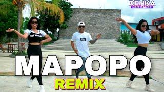 MAPOPO -COMMANDO- TIKTOK VIRAL REMIX || LINE DANCE || CHOREO DENKA NDOLU || MR ARJHUN KANTIPER ||