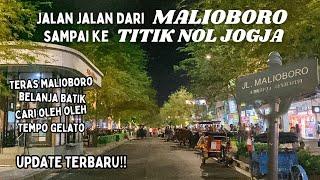 Situasi MALIOBORO Sampai Ke TITIK NOL KM JOGJA | Oleh Oleh Yogyakarta + Tempo Gelato