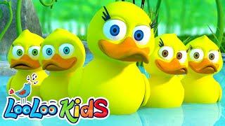  Five Little Ducks  Nursery Rhymes - Baby Songs - Kids Songs from LooLoo Kids