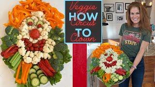 How To Make Veggie Circus Clown // Jessica Miller Nashville