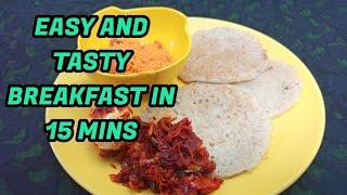 15 മിനിറ്റിനുള്ളിൽ ഒരു അടിപൊളി breakfast Ready ആക്കാം | EASY BREAKFAST RECIPE | DEVS COOKING WORLD