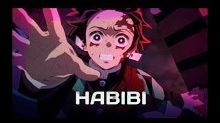 Demon Slayer - [Tanjiro Kamado]  Ricky Rich , Dardan - Habibi [ AMV ]