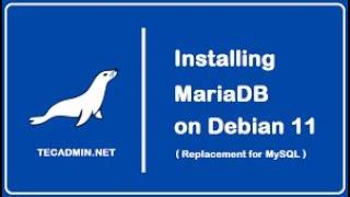 6-Instalation et Configuration Mariadb sur Debian 11