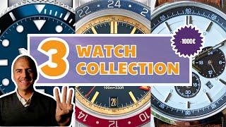 A Superb 3 Watch Collection for Under $1000