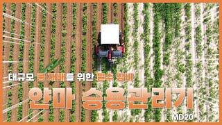 대규모 콩 재배를 위한 필수장비 얀마 승용관리기 MD20(#yanmar #얀마 #관리기 #콩 #MD20)