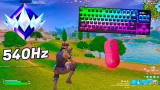 SteelSeries Apex Pro TKL ASMR  Solo Gameplay  Satisfying Keyboard Fortnite 360 FPS 4K