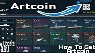Cara Mendapatkan Artcoin Berlimpah Cepat Dan Mudah‼️| Modern Warships