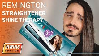 Testing out the Remington Shine Therapy Straightener | Amazing low cost hair straightener | S8500