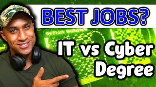 IT vs Cybersecurity! Which Degree has the Best Jobs in Tech? #shorts