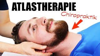 ATLASTHERAPIE erster Halswirbel ATLASKORREKTUR  CHIROPRAKTIK bei 2m HANDBALLSPIELER!