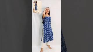 Affordable Kurti From Myntra|Rakhi Outfit Ideas #shorts #kurti #kurta #myntra #fashion #haul #ootd