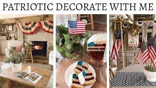 Decorate With Me For The 4th Of July!