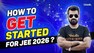 How to get Started for JEE 2026| Shimon Sir