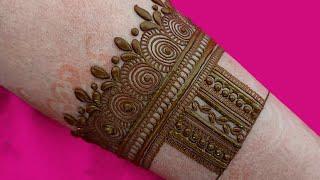 mehandi design stylish floral mehendi design ll modern classic mehndi ll front hand mhndi eid