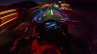 INTENSE NIGHT RIDE WITH 3 SUPERBIKES | S1000RR, NINJA H2, GSXR1000R