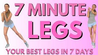 7 Minute Leg Toning Workout at Home