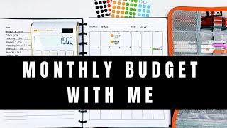 Monthly Budget With Me | April 2020 #budgetwithme