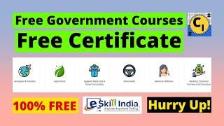 EskillIndia - Free Government Online Courses with Certificates | Course Intern