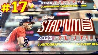 MISTAKE BOX WITH TOO MANY AUTOS!  2023 STADIUM CLUB OPENING!  Top 40 Countdown!