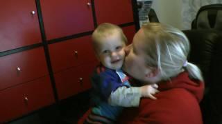 Connor & Mummy play Raspberries