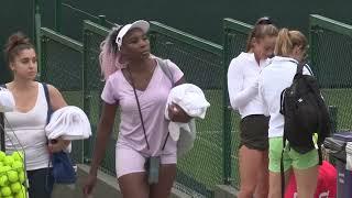 43-year-old Venus Williams, a 5-time singles champion, in town ahead of her 24th Wimbledon campaign