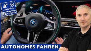 Autonomes Fahren? BMW bringt Level 3 in den 7er BMW | AusfahrtTV News