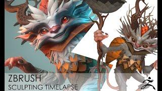 Forest Guardians|ZBrush Timelapse