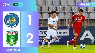 Dinamo 1:2 Lokomotiv Chiroyli gollar, qiziqarli va xavfli vaziyatlar HIGHLIGHTS