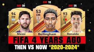 THIS IS HOW FIFA LOOKED 4 YEARS AGO VS NOW!  ft. Bellingham, Messi, Ronaldo…