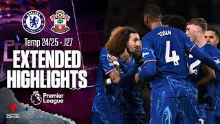 Chelsea vs. Southampton | Highlights Premier League | Jornada 27 | Telemundo Deportes