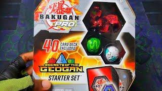 NEW BAKUGAN PRO SECRETS OF THE GEOGAN PYRUS FENNECA ULTRA STARTER SET! BAKUGAN GEOGAN RISING!