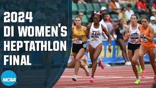 Every event from the 2024 NCAA DI women's heptathlon final