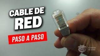 CÓMO ARMAR UN CABLE DE RED para SMART TV, PC, ROUTER, PUNTO DE ACCESO