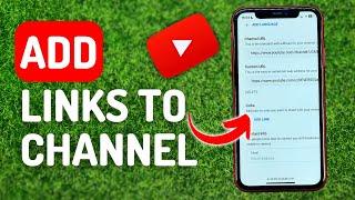 How to Add Links to Your Youtube Channel - Full Guide