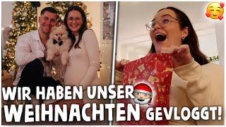 WIR haben WEIHNACHTEN GEVLOGGT! Geschenke auspacken mit der Familie + Raclette | kobexmone