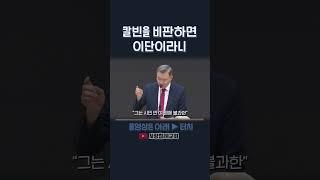 칼빈을 비판하면 이단이라니 | 정동수 목사, 사랑침례교회