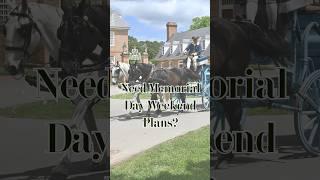 Plan a trip to Colonial Williamsburg #travelvideo