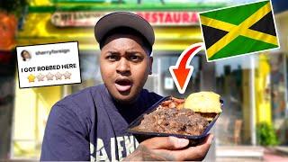 EATING AT THE MOST DANGEROUS JAMAICAN RESTAURANT IN LA!